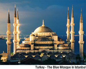 Turkey - The Blue Mosque in Istanbul
