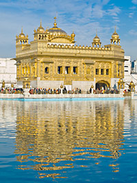 Golden Temple in Amritsar, India