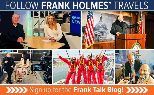 Follow Frank Holmes Travels by Signing Up For the Frank Talk Blog